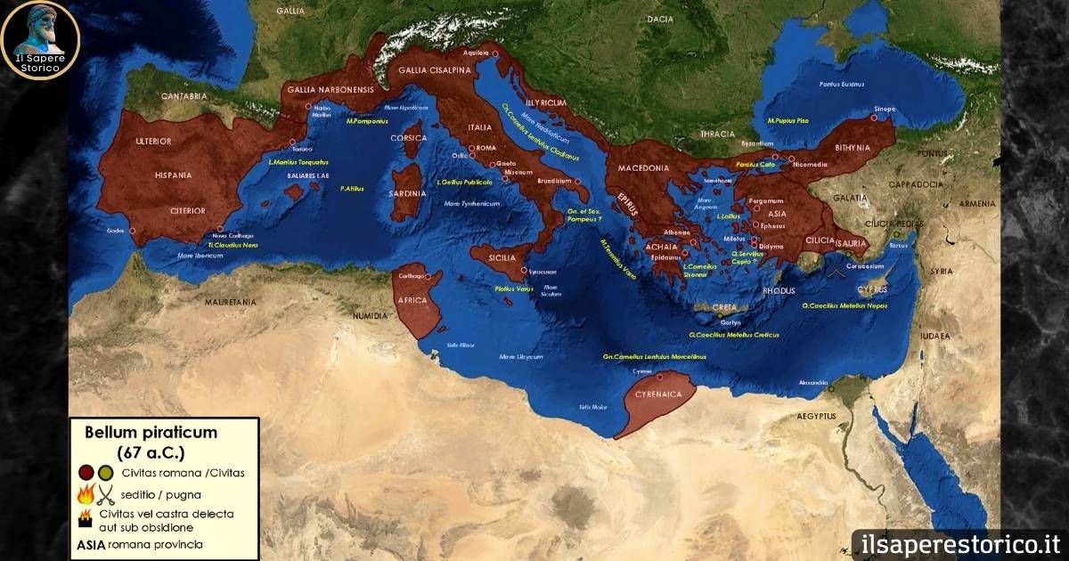 Il Sapere Storico - Il Bellum piraticum di Pompeo Magno