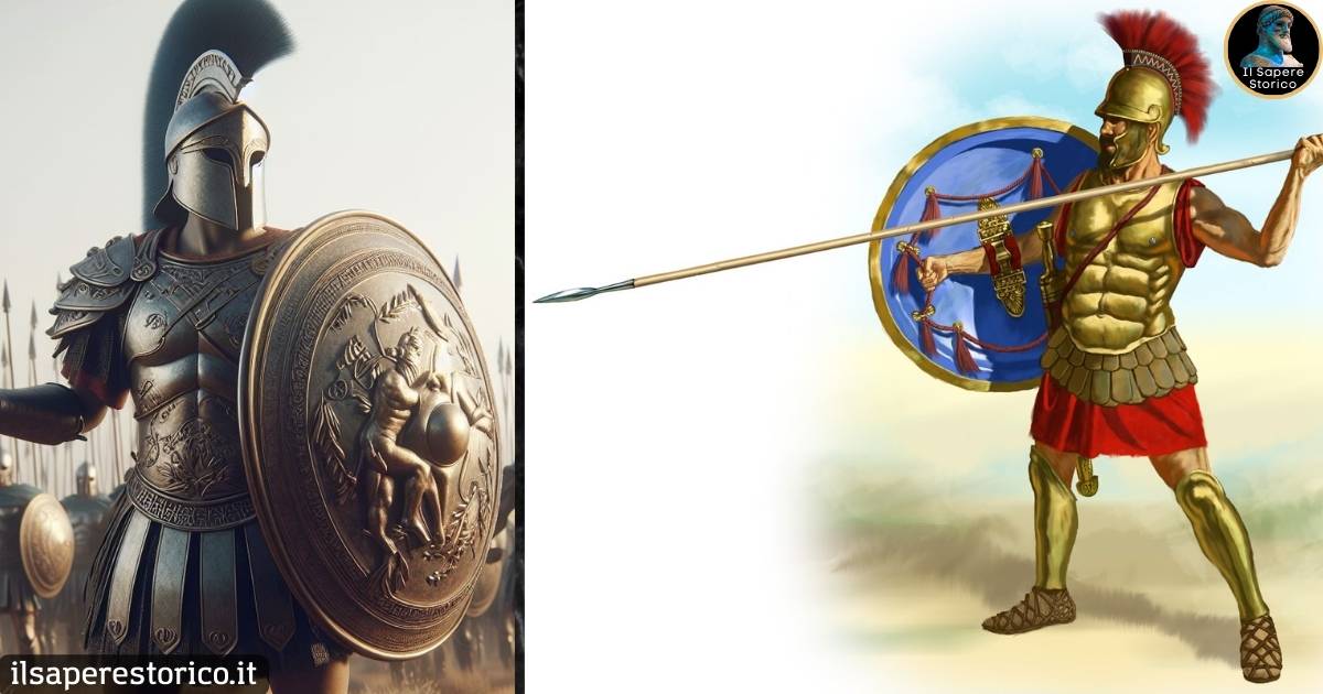Il Sapere Storico - L'esercito etrusco tipico e la falange oplitica