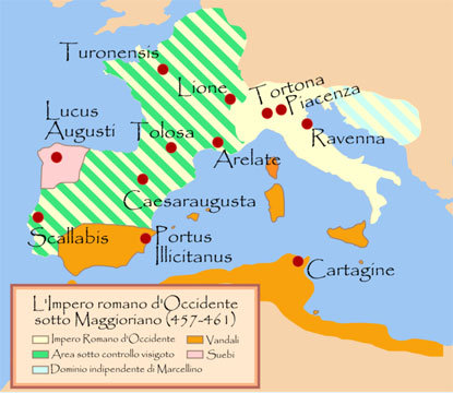 L'Impero romano d'Occidente sotto Maggioriano