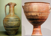 Articoli dell'Antica Grecia. Arte: protogeometrico e geometrico antico