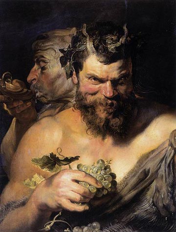 "Due Satiri" di Pieter Paul Rubens (1577-1640)